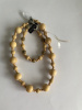 armband en ketting hout naturel