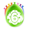 ballon 6 jaar
