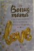 bonusmama kaart met ballon