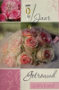 draaischijf getrouwd roze rozen