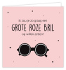 givex grote roze bril