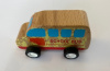 houten schoolbus