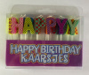 kaarsjes taart happy birthday