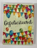 kaartenmapje gefeliciteerd artige