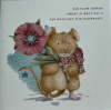 kerstkaart muis een stil gebaar