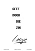 loesje geef door die zin