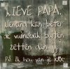 magneet lieve papa vuilnis
