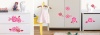 meubelstickers nouvelles images roze bloem