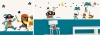 muurstickers nouvelles images piraten 1334257542