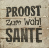 onderzetter hout wit proost