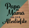 onderzetter miko papa en mama