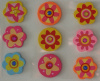 plakfiguren bloemen glitter