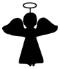 raamsticker engel