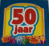 sticker 50 jaar