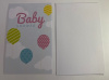 uitnodiging babyshower enkel kaartje
