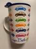 vw kever beker met deksel