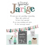 intense verjaardag voor een speciale jarige