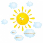 kaart zonnestraaltje geboren