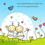kaartje 2 kleinkinderen geboren