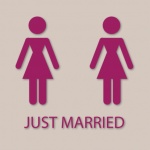 kaartje just married 2 vrouwen