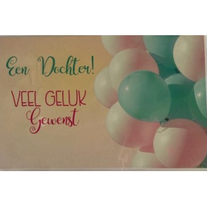 budget_kaart_geboorte_dochter_ballonnen