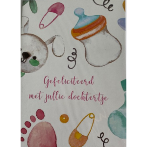 budget_kaart_geboorte_dochter_flesje