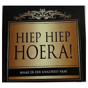 sticker_hiep_hiep_hoera_zwart