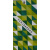 minikaartje_verjaardag_driehoekjes_groen_wit